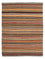 Tapis Kelim - Splash - 195 x 152 cm - multicolore