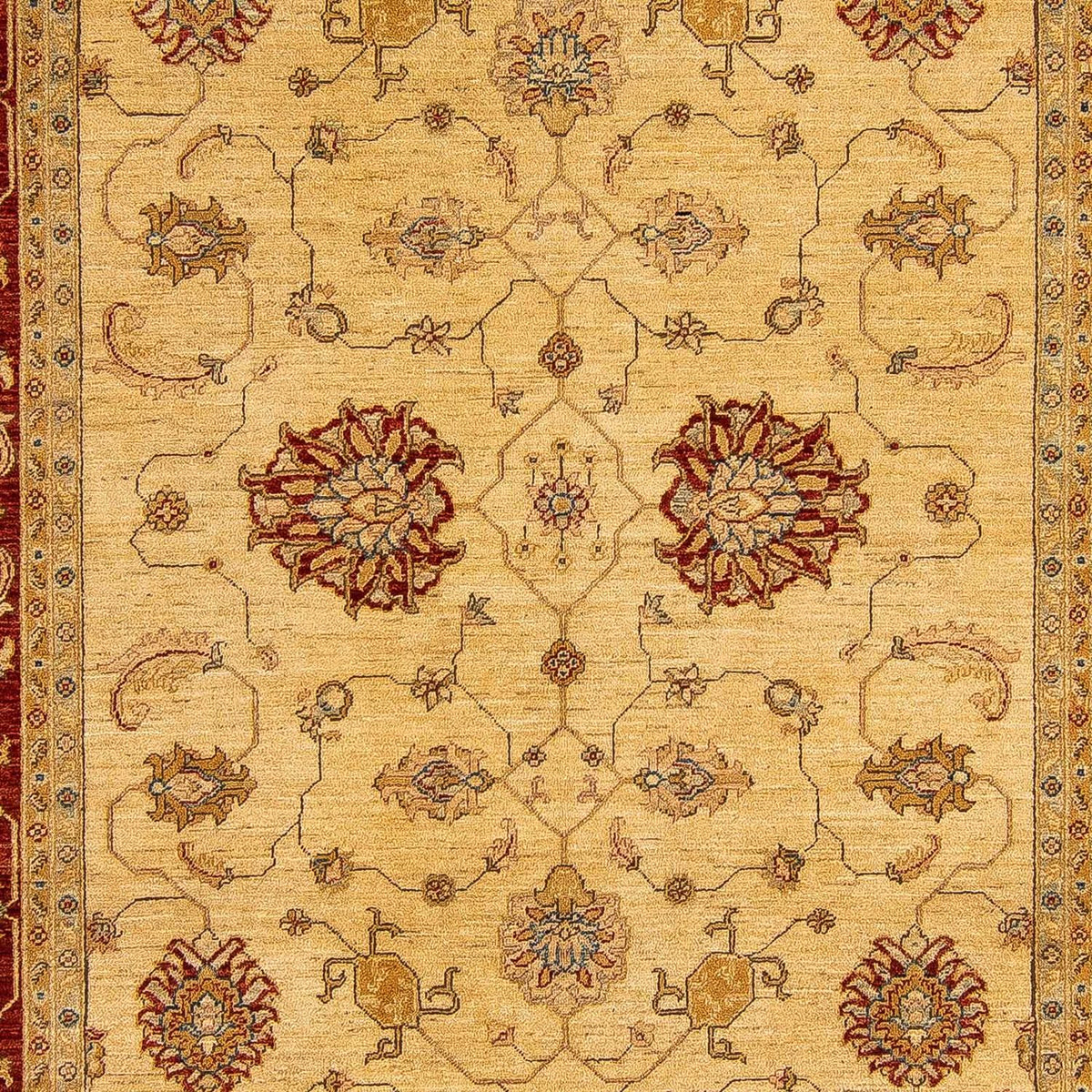 Tapis de couloir Tapis Ziegler - 495 x 193 cm - or