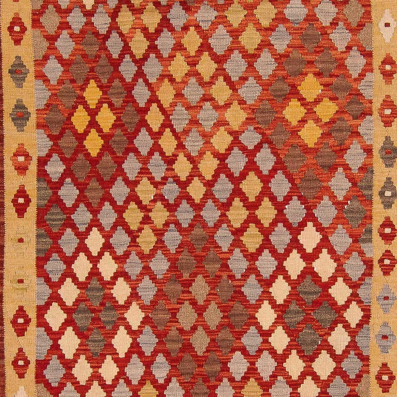 Tapis Kelim - Splash - 304 x 204 cm - multicolore
