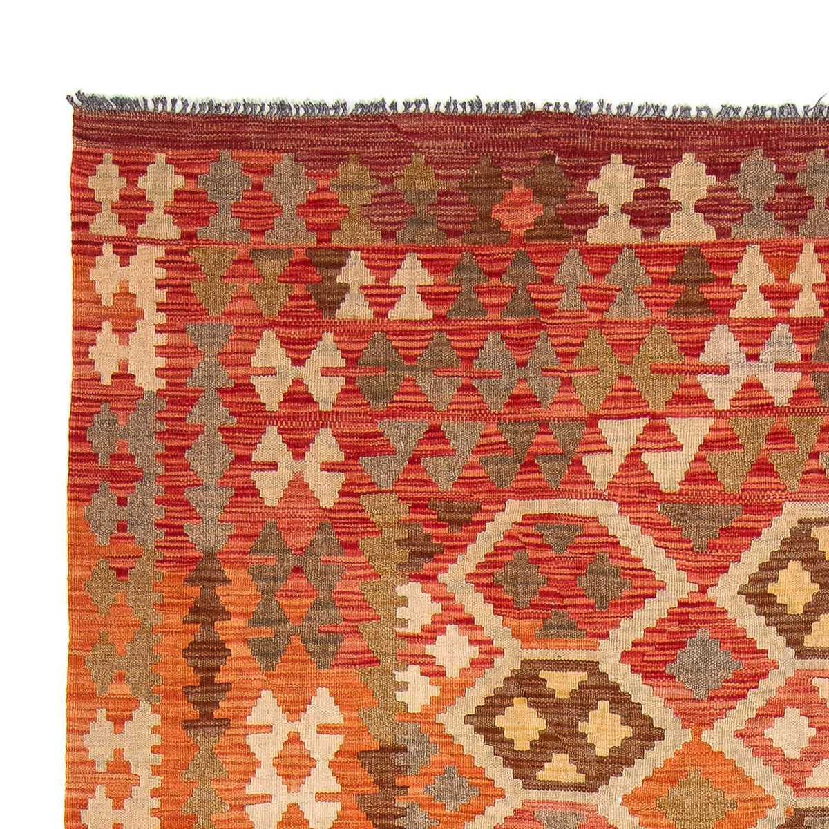 Tapis Kelim - Splash - 300 x 205 cm - multicolore