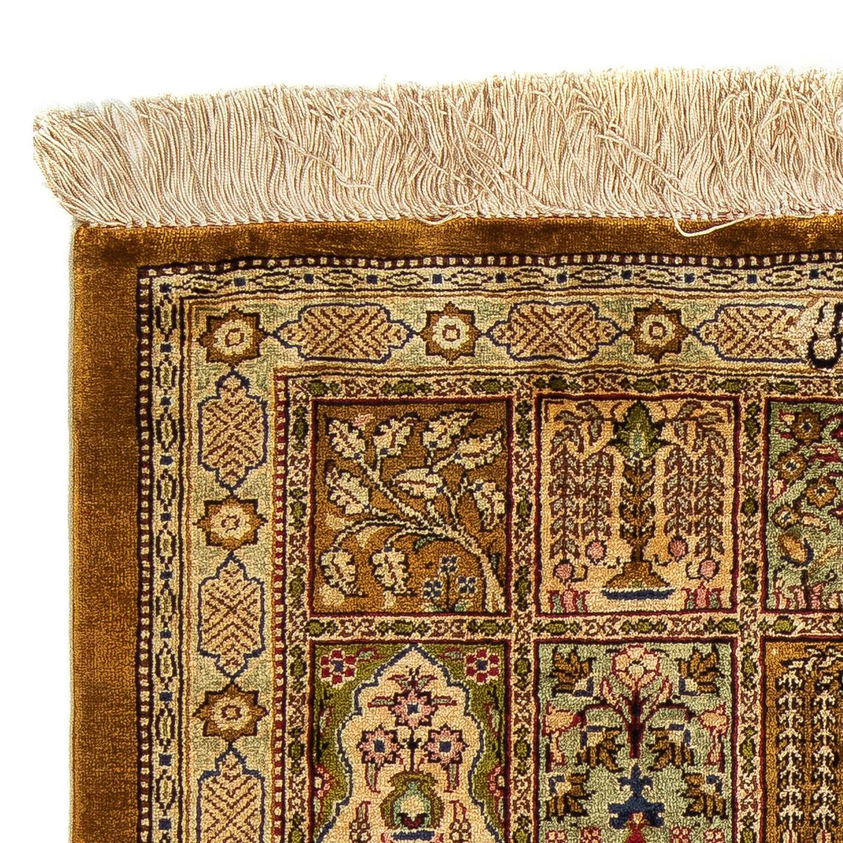 Tapis persan - Ghom - 75 x 58 cm - multicolore