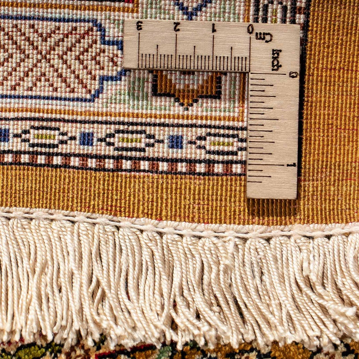 Tapis persan - Ghom - 75 x 58 cm - multicolore