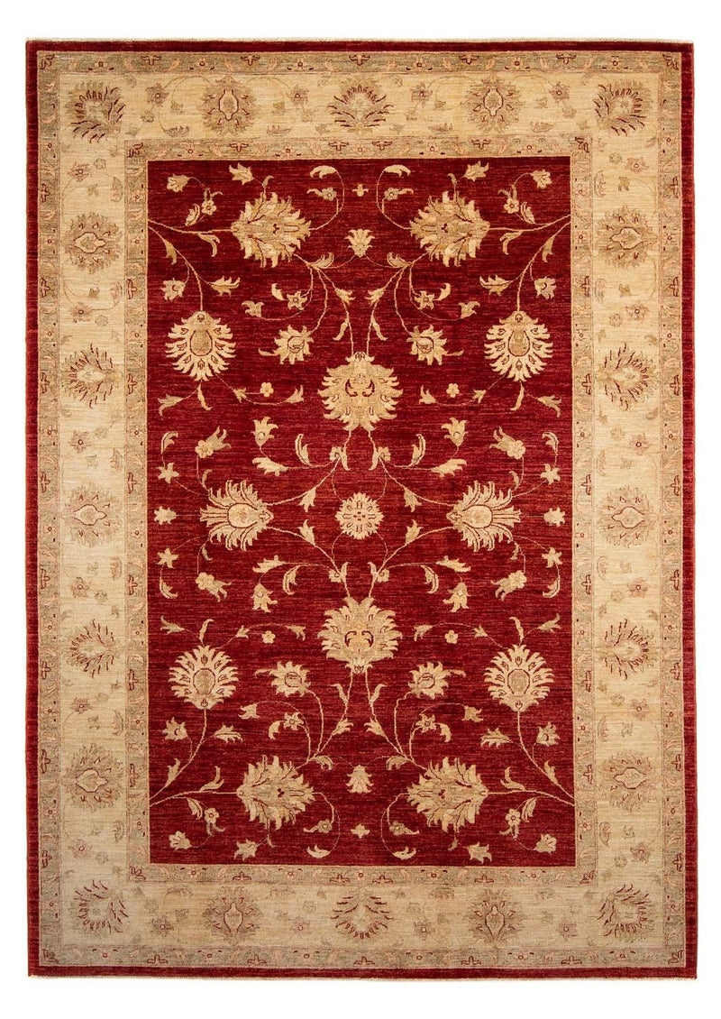 Tapis Ziegler - 285 x 207 cm - rouge foncé