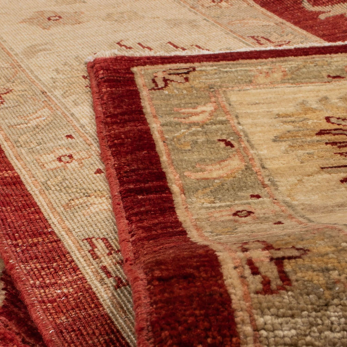 Tapis Ziegler - 285 x 207 cm - rouge foncé