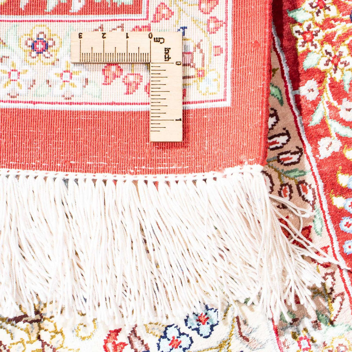 Tapis persan - Ghom - 158 x 103 cm - beige