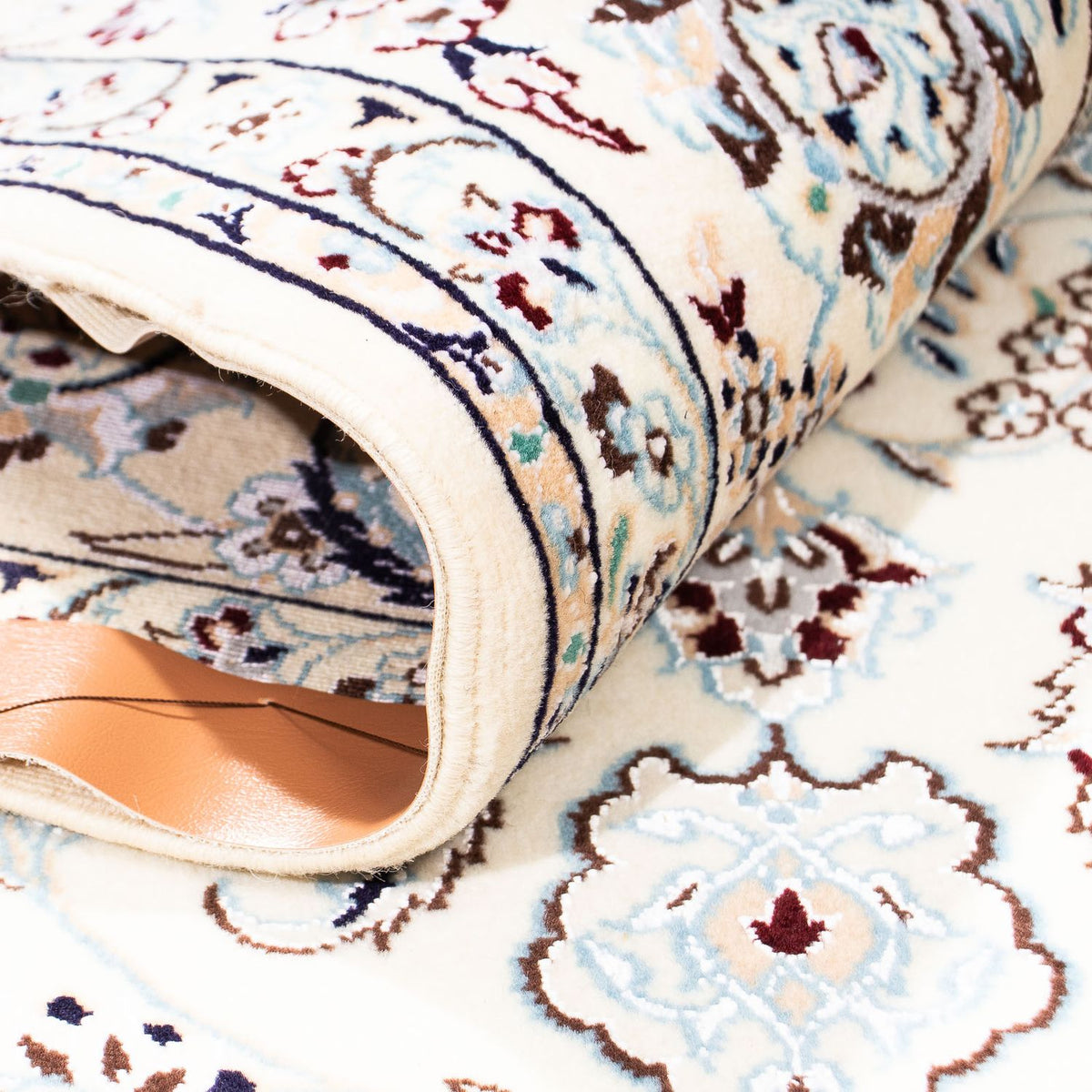 Tapis persan - Nain - Premium - 228 x 151 cm - beige