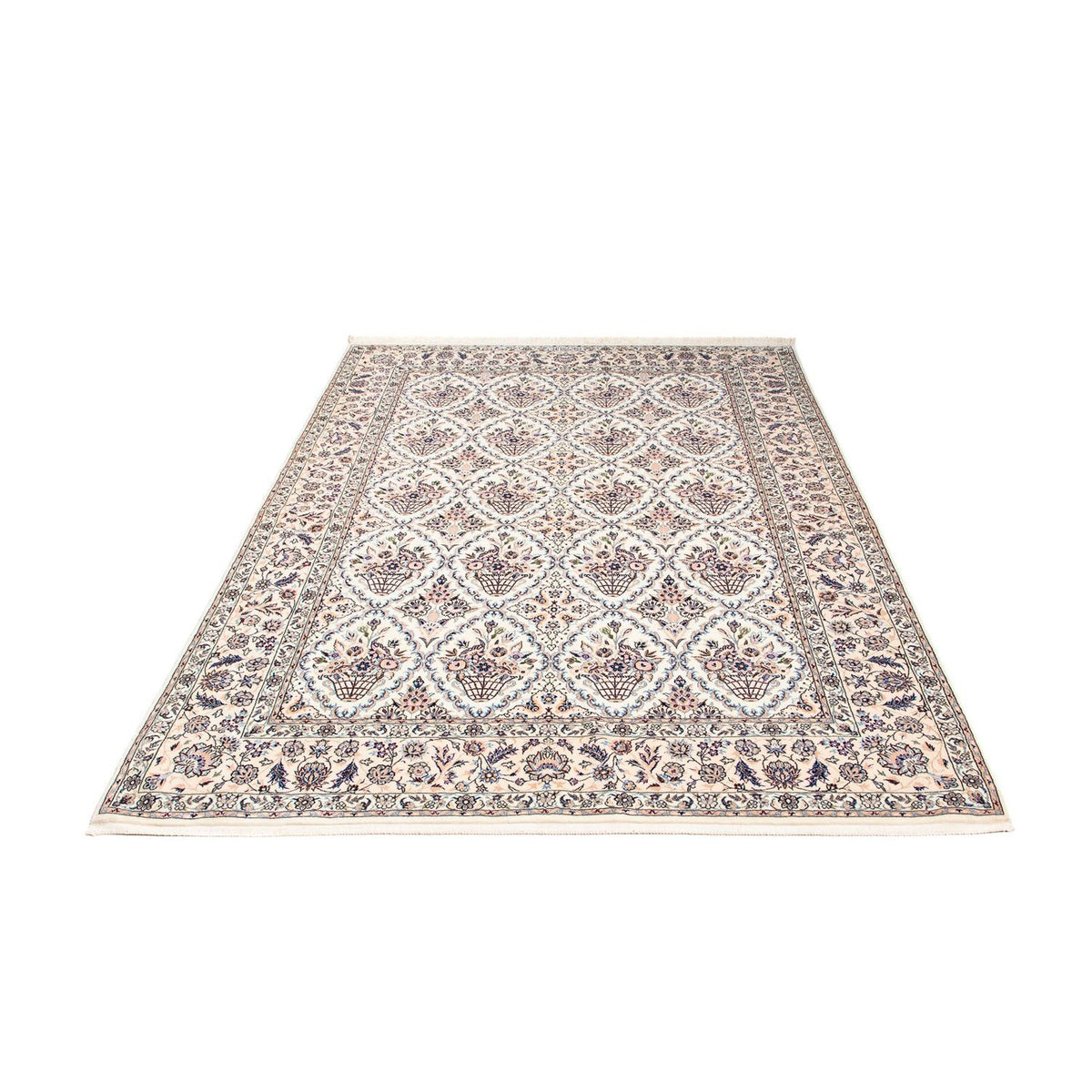 Tapis persan - Nain - Premium - 227 x 151 cm - beige