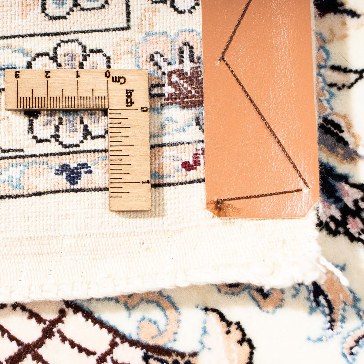 Tapis persan - Nain - Premium - 227 x 151 cm - beige