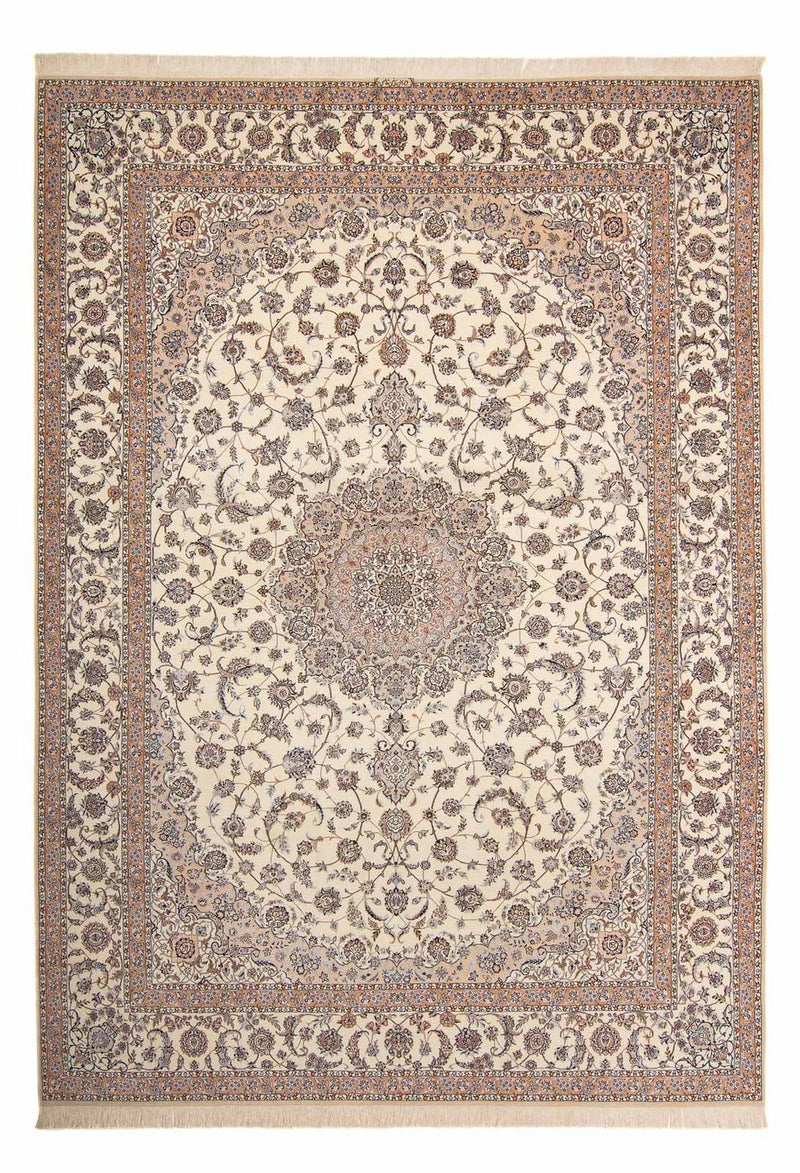 Tapis persan - Nain - Premium - 440 x 304 cm - marron