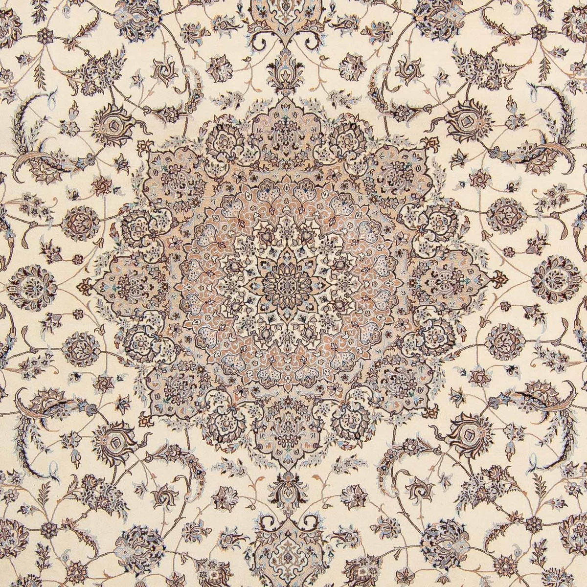 Tapis persan - Nain - Premium - 440 x 304 cm - marron