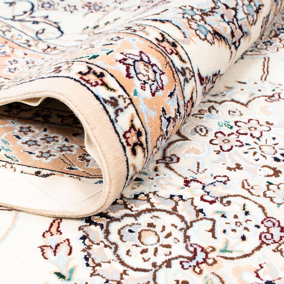 Tapis persan - Nain - Premium - 440 x 304 cm - marron