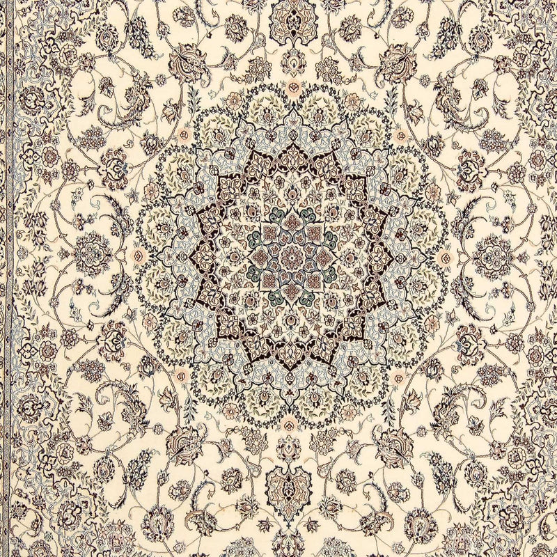 Tapis persan - Nain - Premium - 330 x 255 cm - beige