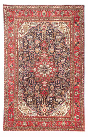 Tapis persan - Tabriz - 300 x 195 cm - rouge