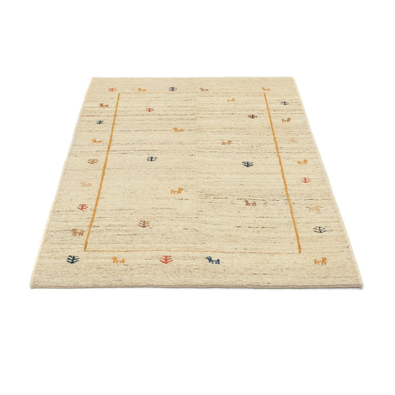 Tapis Gabbeh - Persan - 143 x 97 cm - beige