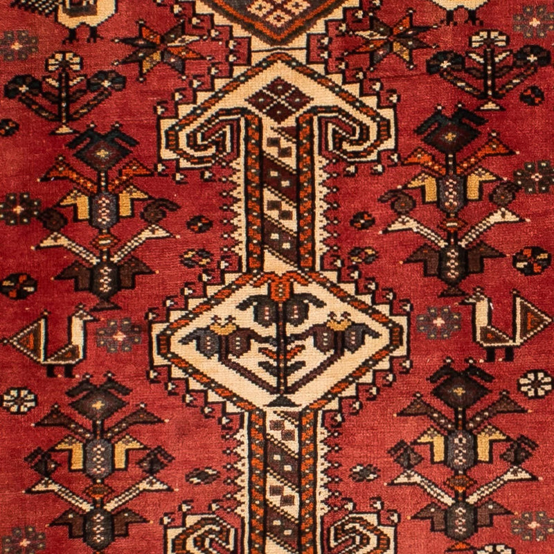 Tapis de couloir Tapis persan - Nomadic - 393 x 115 cm - rouge clair