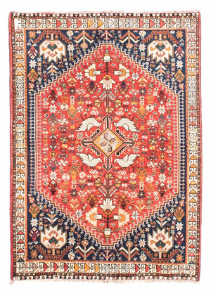 Tapis persan - Nomadic - 154 x 110 cm - rouge