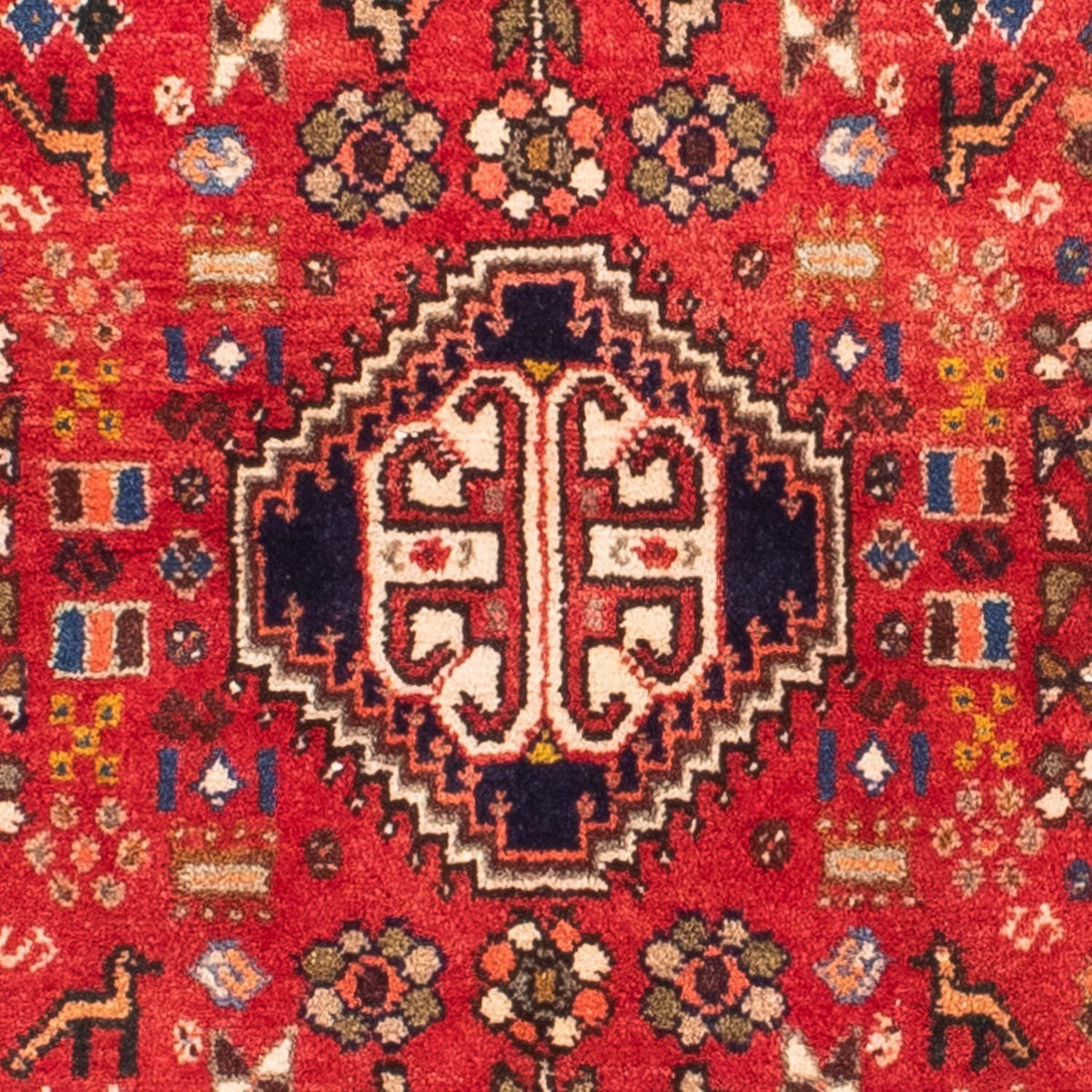 Tapis de couloir Tapis persan - Nomadic - 190 x 103 cm - rouge