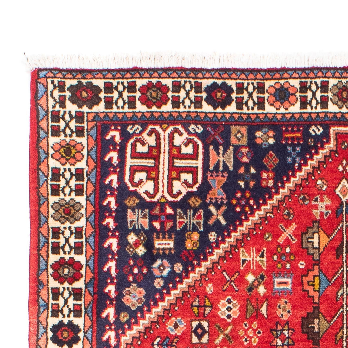 Tapis de couloir Tapis persan - Nomadic - 190 x 103 cm - rouge