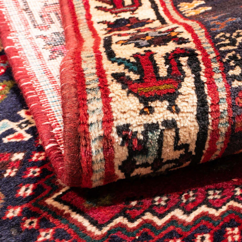 Tapis persan - Nomadic - 167 x 110 cm - rouge
