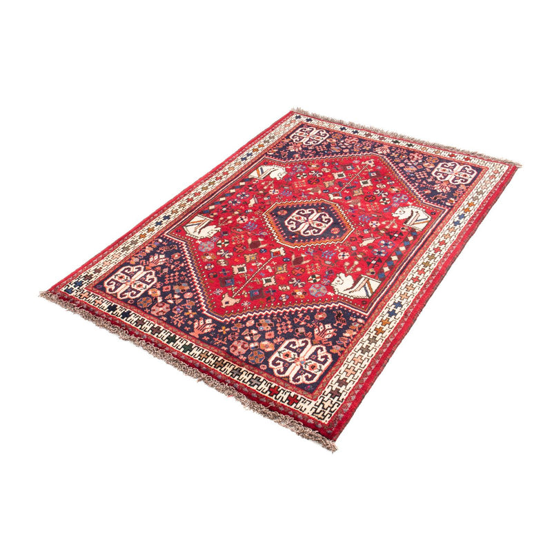 Tapis persan - Nomadic - 147 x 106 cm - rouge