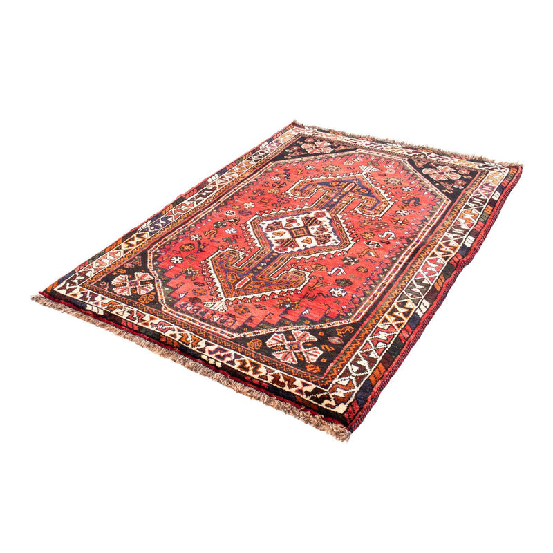 Tapis persan - Nomadic - 160 x 110 cm - rouge foncé