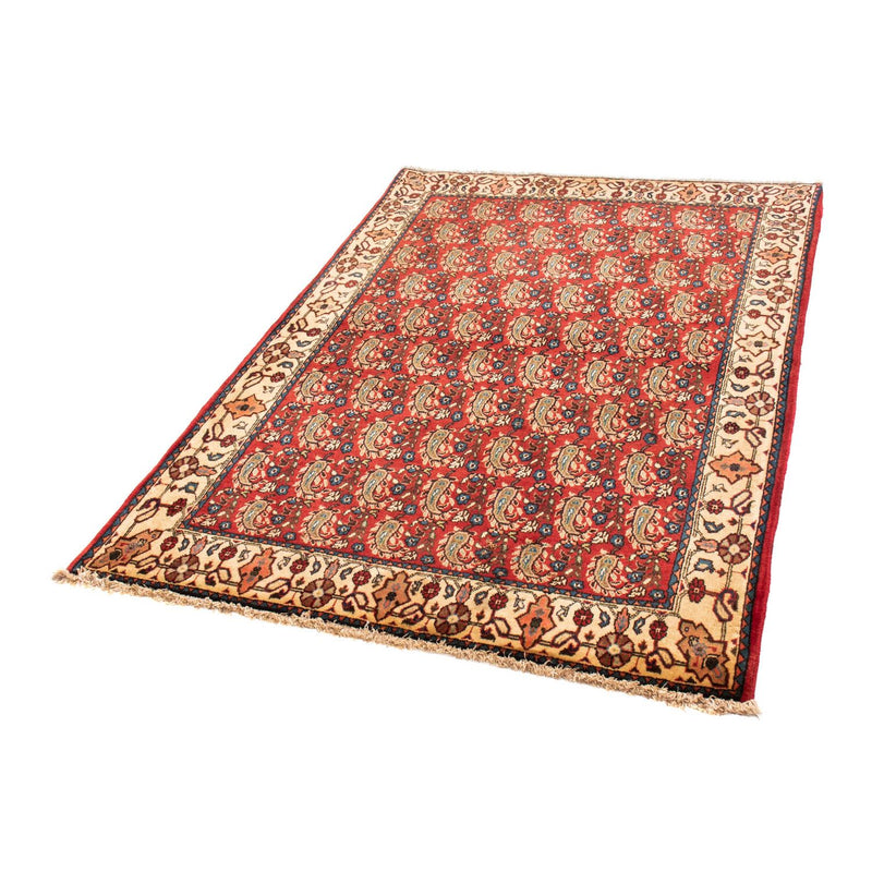 Tapis persan - Nomadic - 160 x 110 cm - rouge foncé