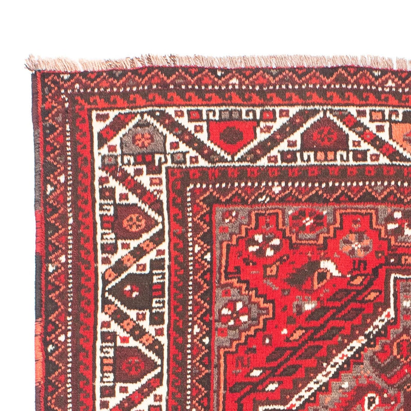 Tapis persan - Nomadic - 165 x 110 cm - rouge foncé
