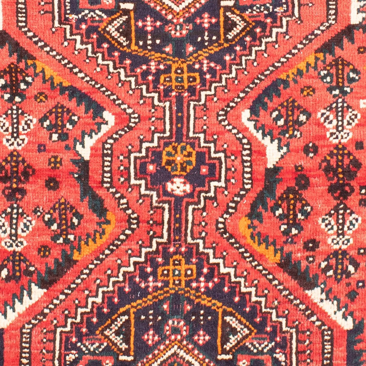 Tapis persan - Nomadic - 160 x 110 cm - rouge clair
