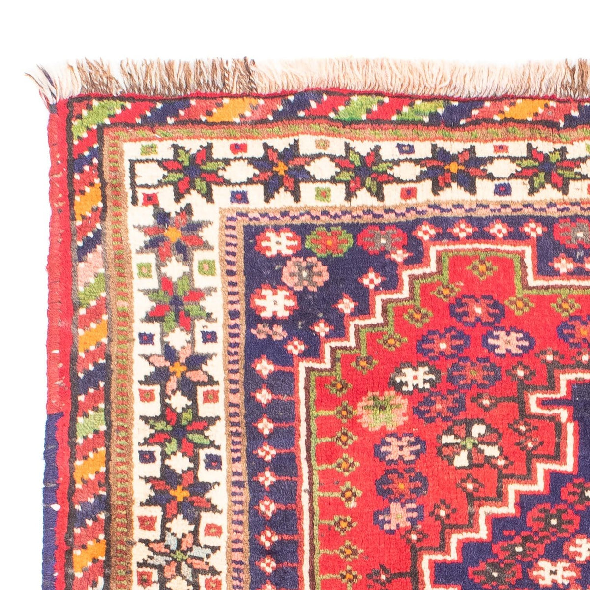 Tapis persan - Nomadic - 140 x 100 cm - rouge