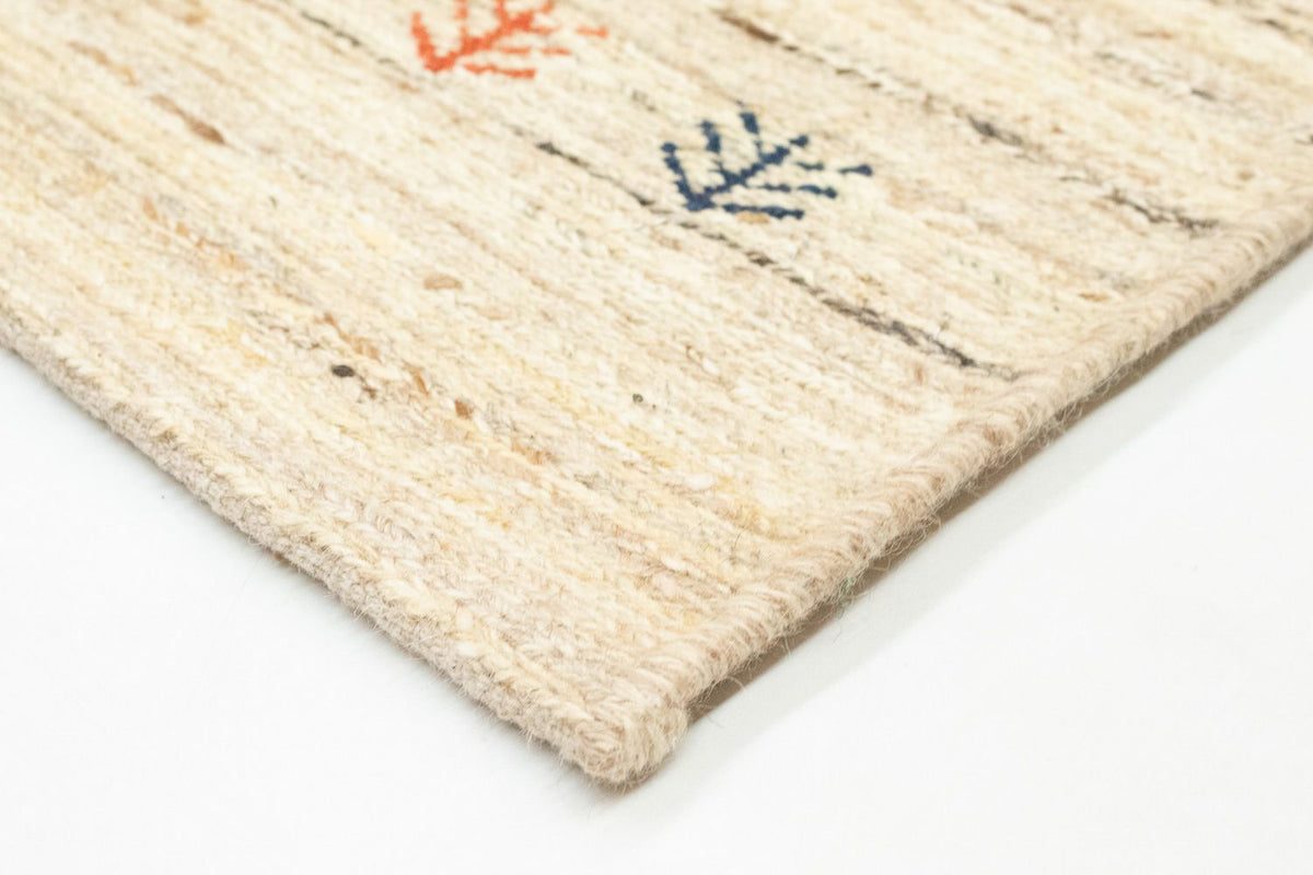 Tapis Gabbeh - Persan - 182 x 110 cm - beige