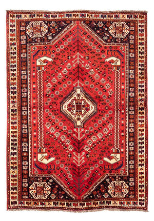 Tapis persan - Nomadic - 240 x 170 cm - rouge foncé