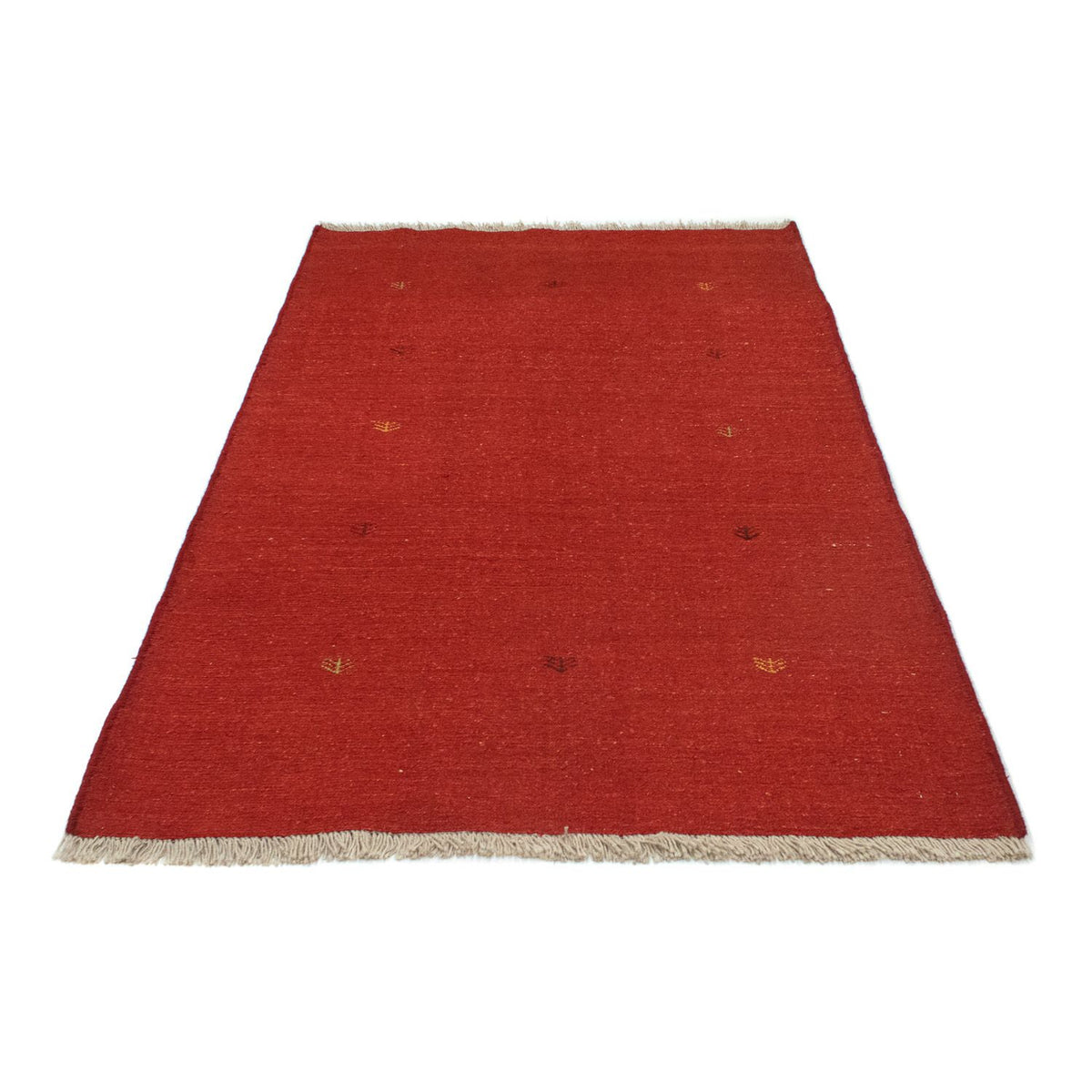 Tapis Gabbeh - Persan - 196 x 120 cm - rouge