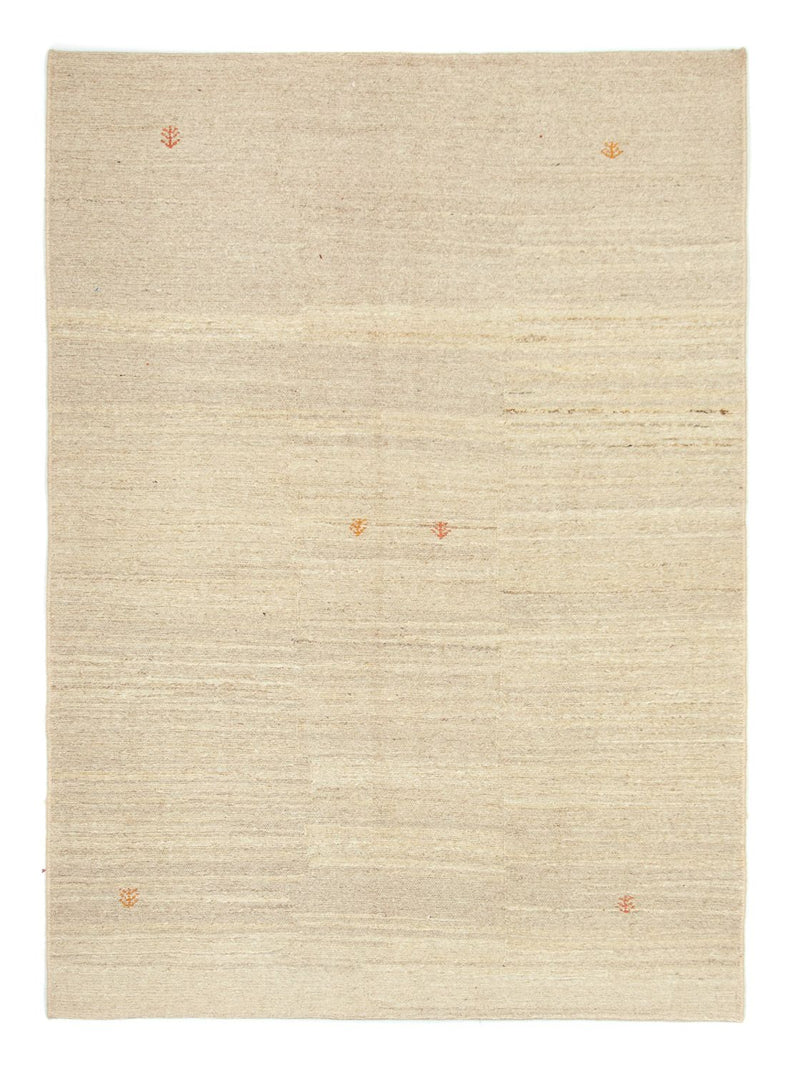 Tapis Gabbeh - Persan - 198 x 141 cm - beige
