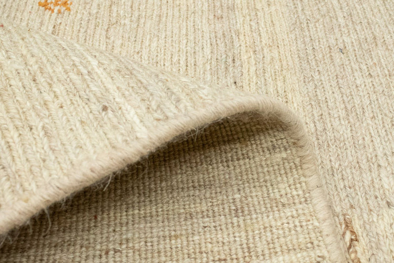 Tapis Gabbeh - Persan - 198 x 141 cm - beige