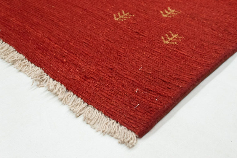 Tapis Gabbeh - Persan - 177 x 117 cm - rouge