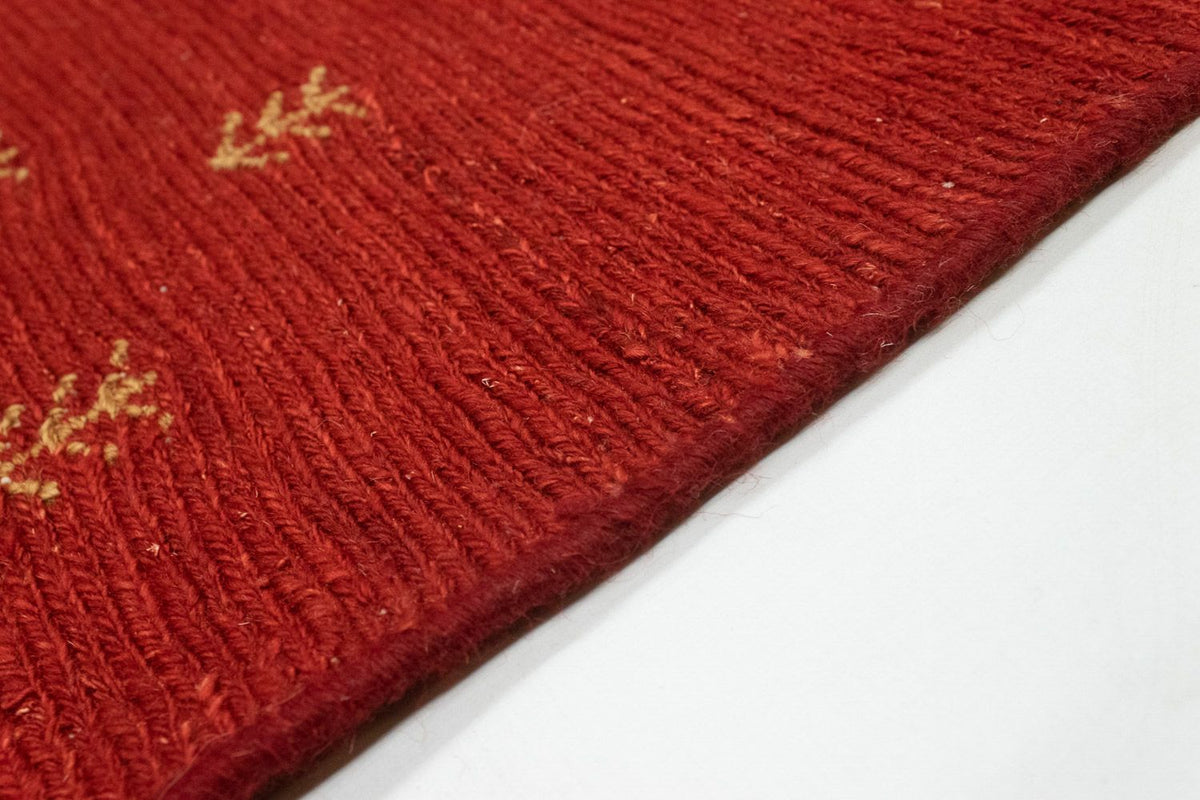 Tapis Gabbeh - Persan - 177 x 117 cm - rouge