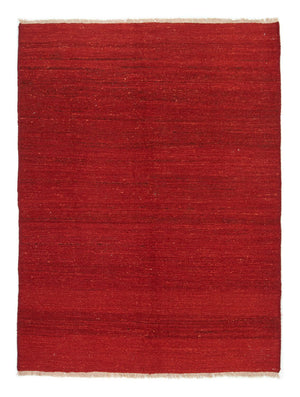 Tapis Gabbeh - Persan - 192 x 145 cm - rouge