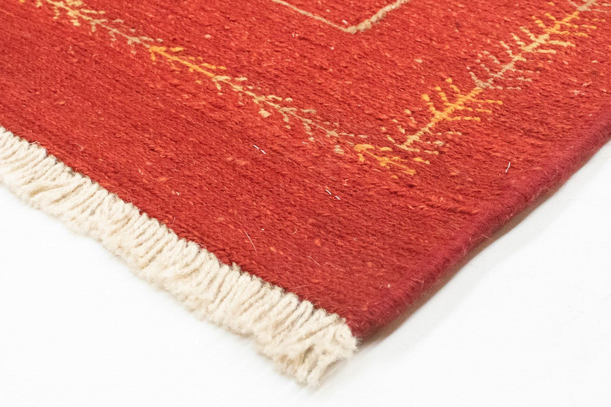 Tapis Gabbeh - Persan - 170 x 112 cm - rouge