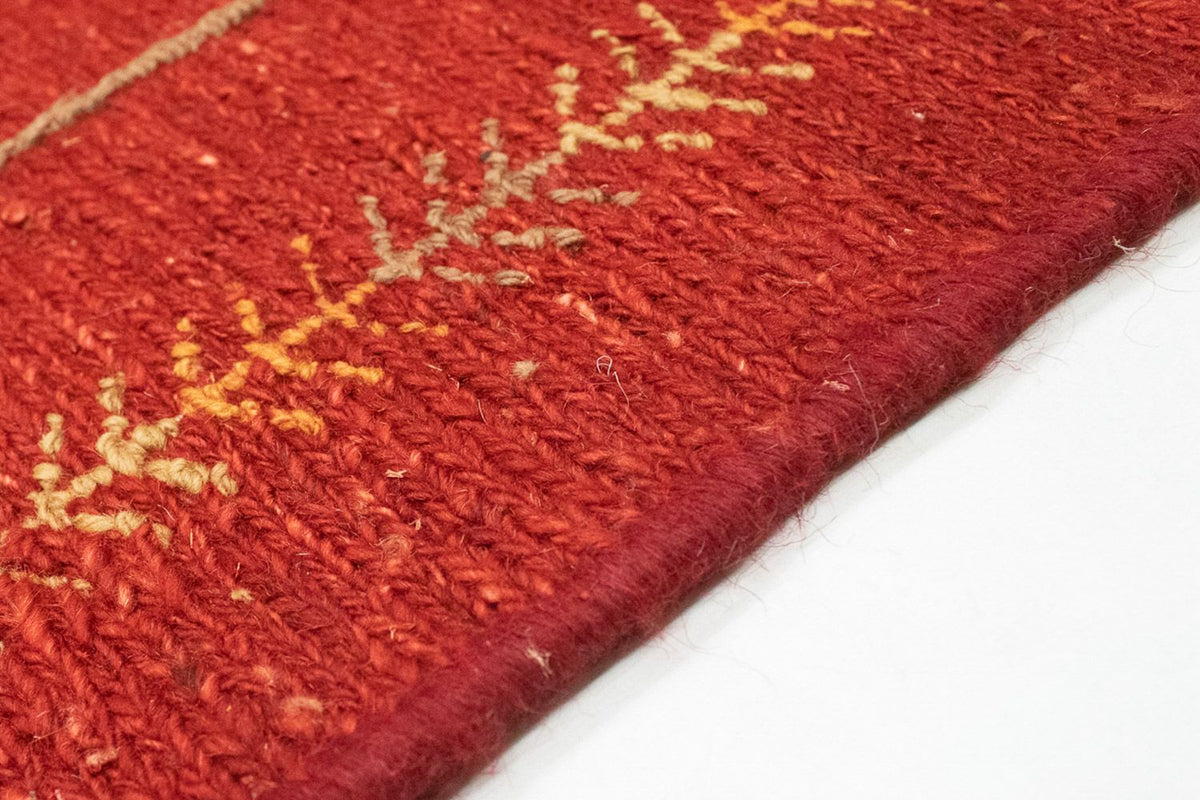Tapis Gabbeh - Persan - 170 x 112 cm - rouge