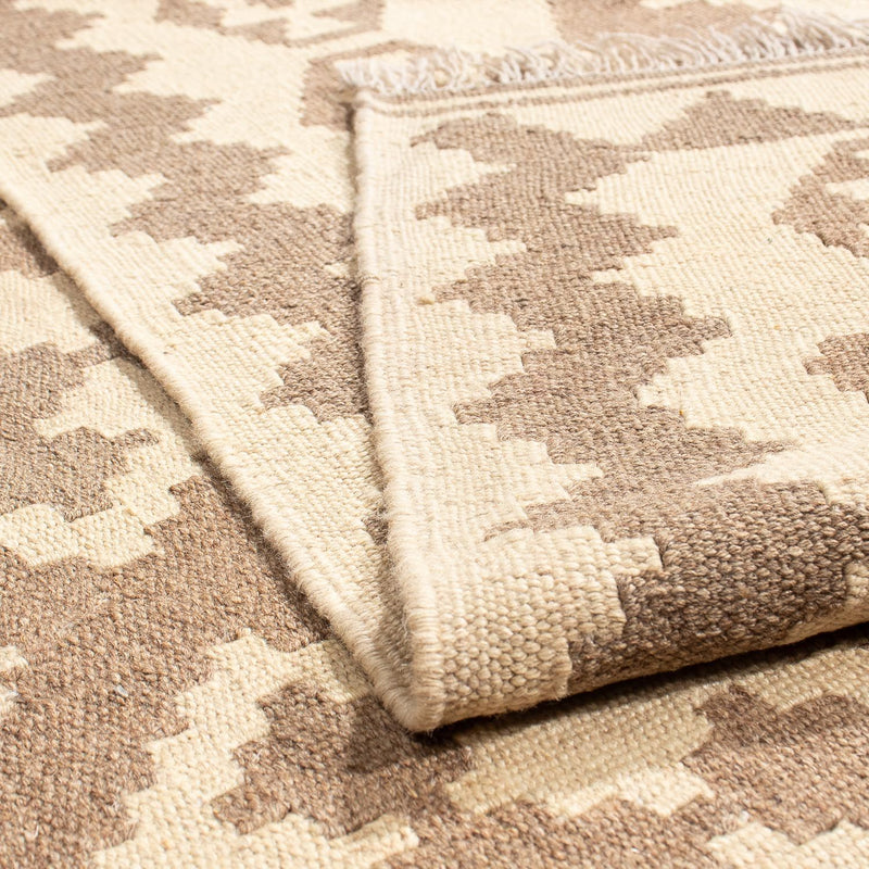Tapis Kelim - Oriental - 212 x 163 cm - marron clair