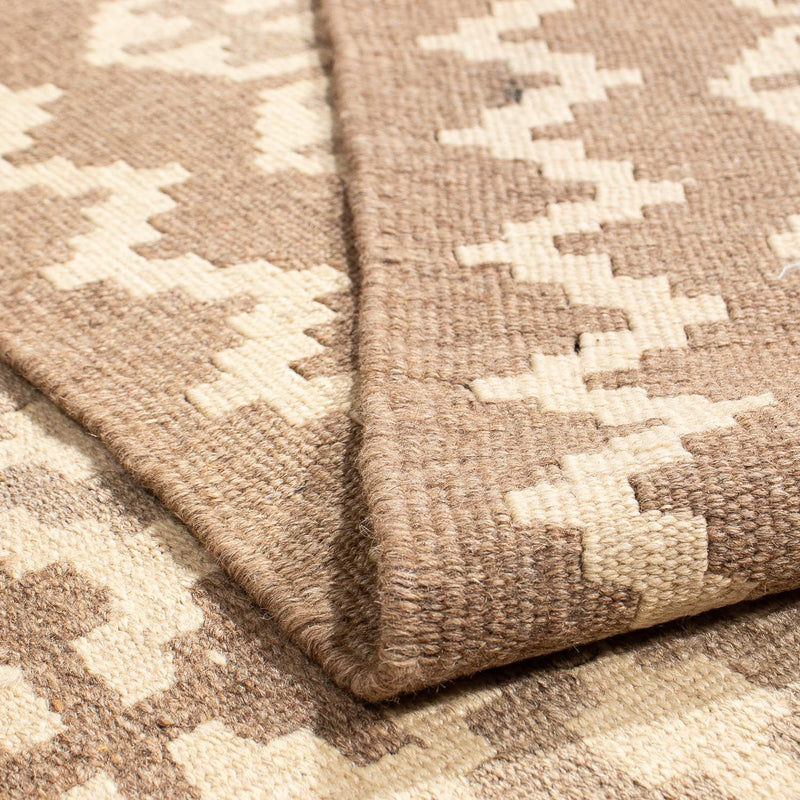 Tapis Kelim - Oriental - 211 x 153 cm - marron clair