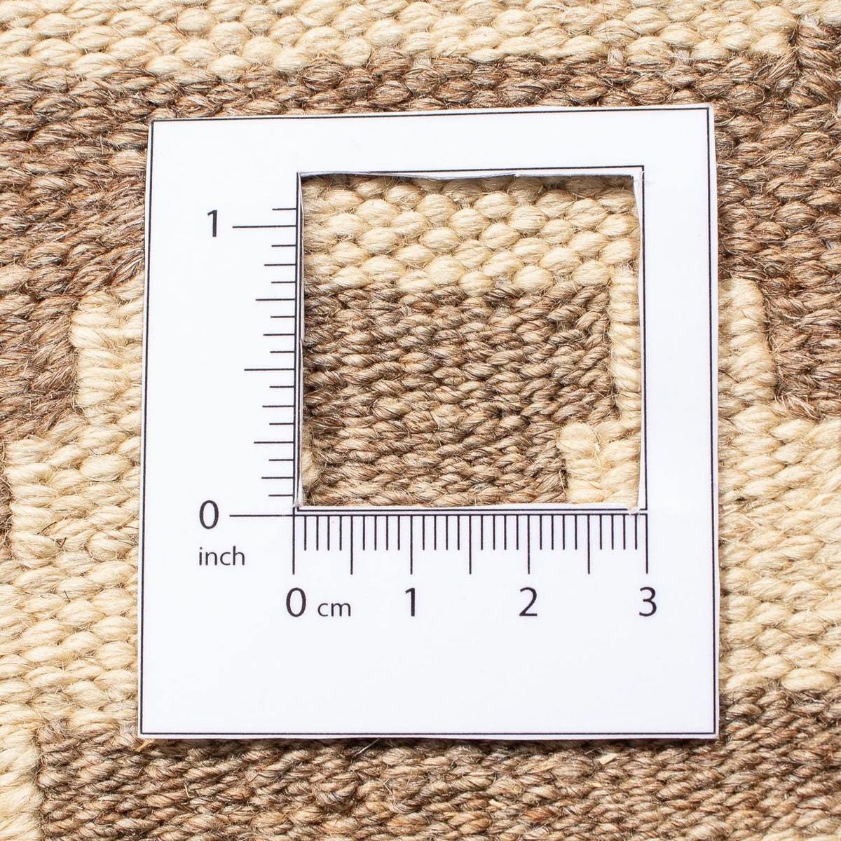 Tapis Kelim - Oriental - 211 x 153 cm - marron clair