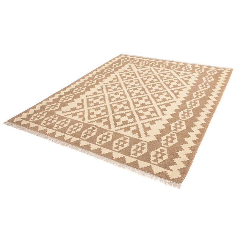 Tapis Kelim - Oriental - 203 x 165 cm - marron clair