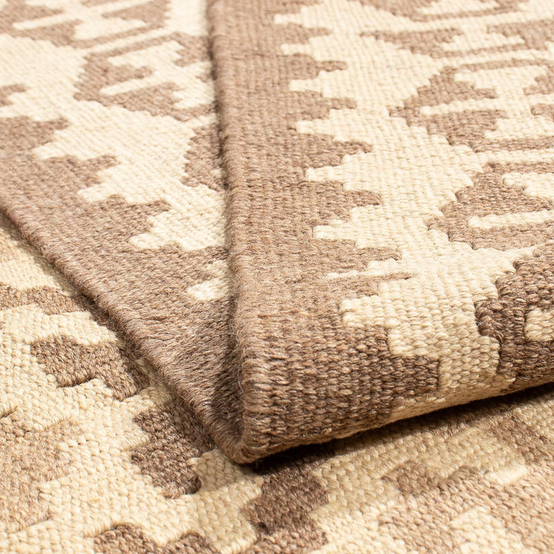Tapis Kelim - Oriental - 205 x 153 cm - marron clair
