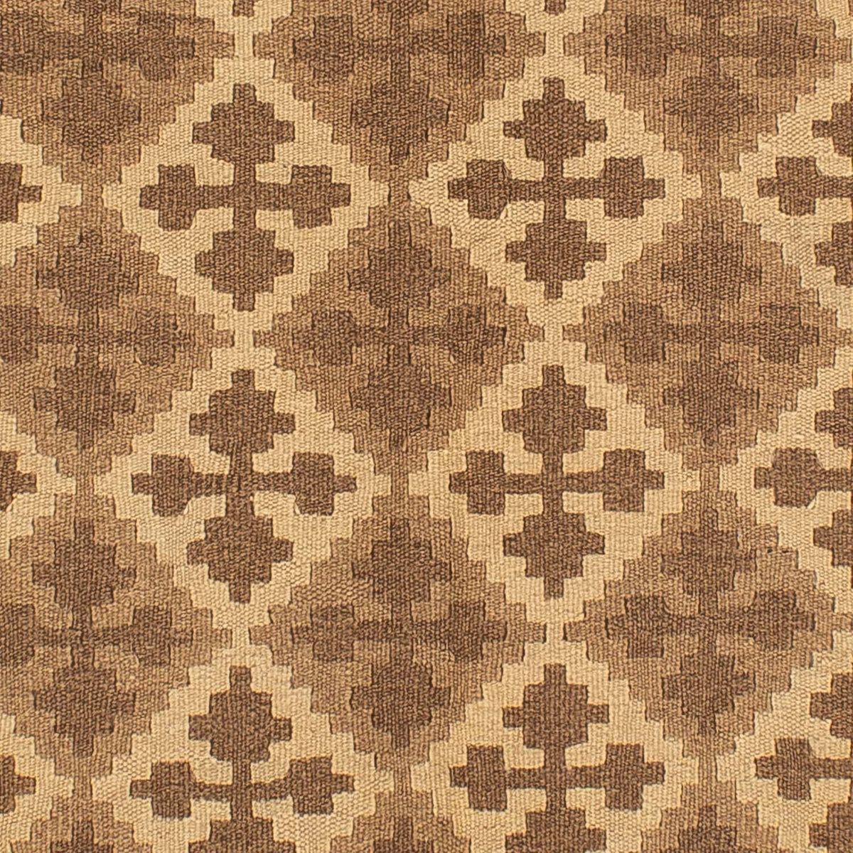 Tapis Kelim - Oriental - 189 x 145 cm - marron clair