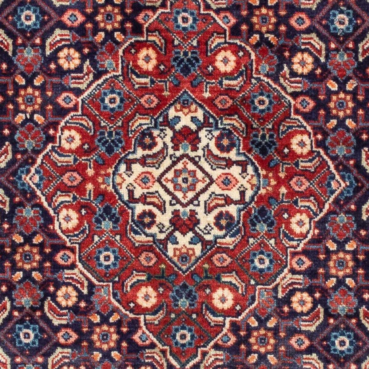 Tapis persan - Nomadic - 135 x 67 cm - bleu foncé