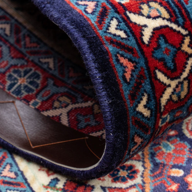 Tapis persan - Nomadic - 135 x 67 cm - bleu foncé