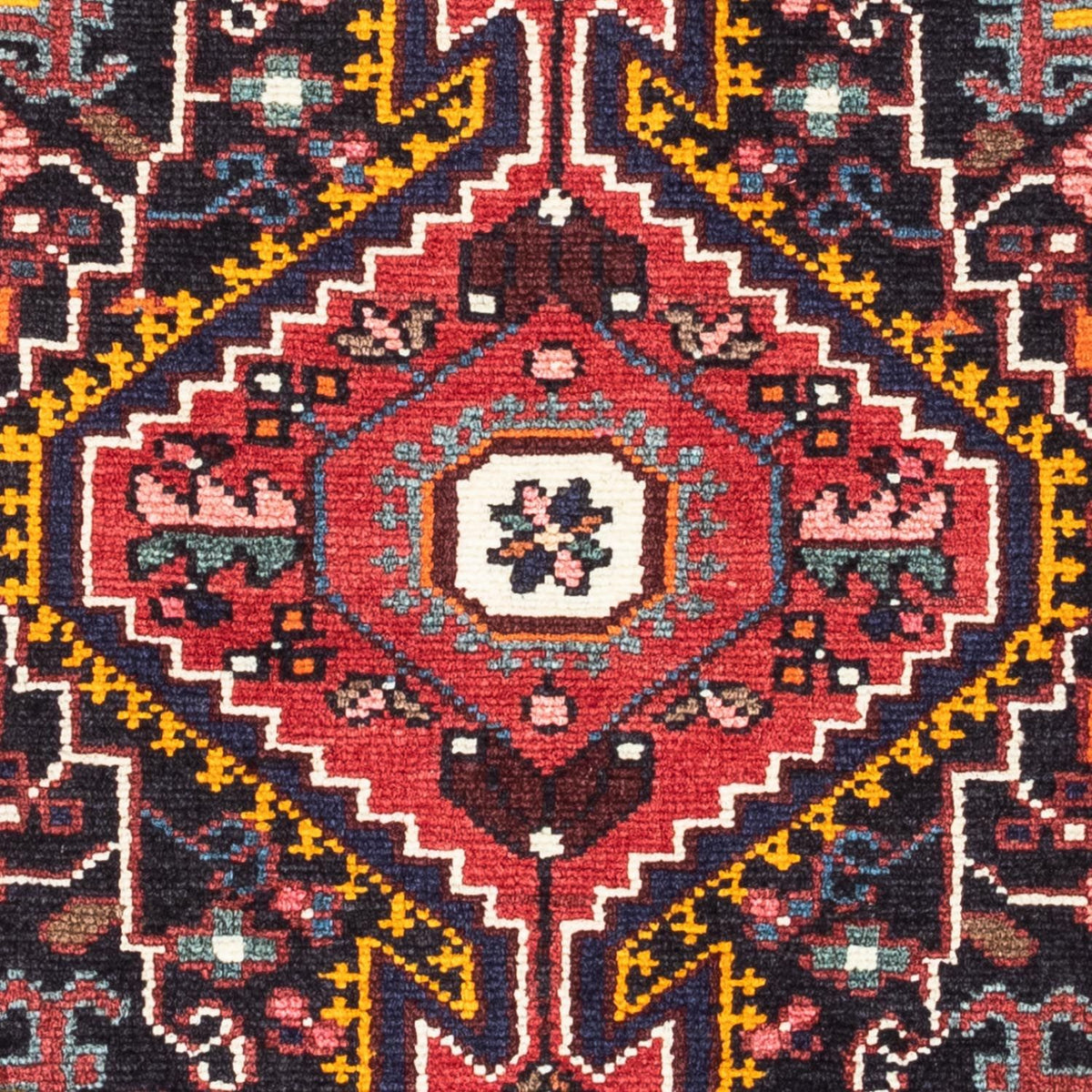 Tapis persan - Nomadic - 122 x 85 cm - rouge