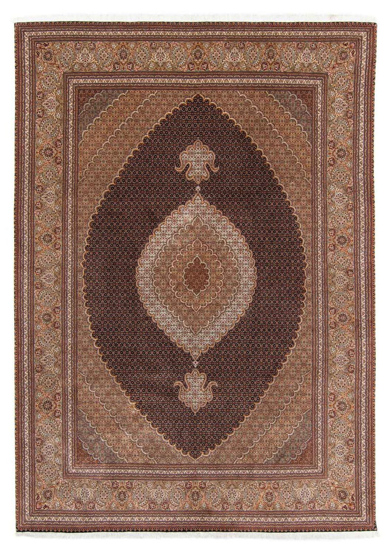 Tapis persan - Tabriz - Royal - 357 x 250 cm - marron