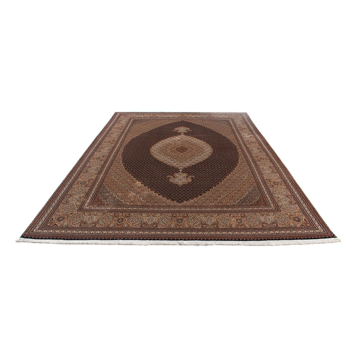 Tapis persan - Tabriz - Royal - 357 x 250 cm - marron